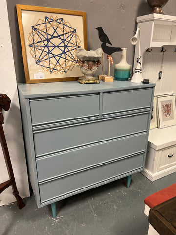 Mid Century Painted Chest 164648.