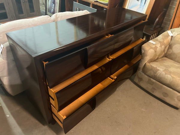 Modern Dark Wood Dresser 167383.
