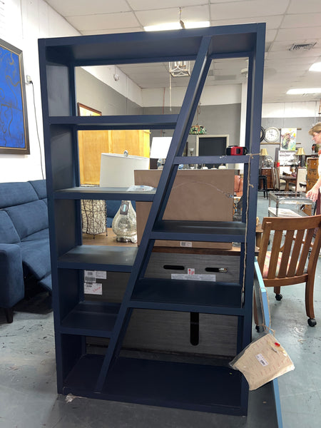 Modern Blue Bookshelf 150691.