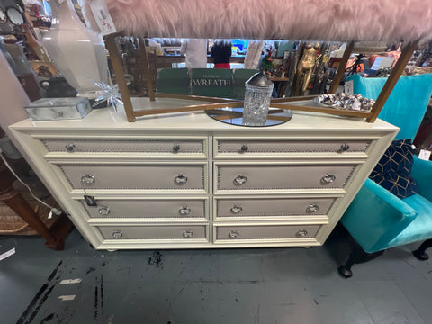 White Silver Midern Dresser Magnussen 155357.