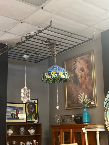 Large Blue Tiffany Pendant Light 168181.