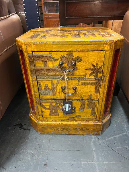 Asian Antique Handpainted Small Chest 177149.