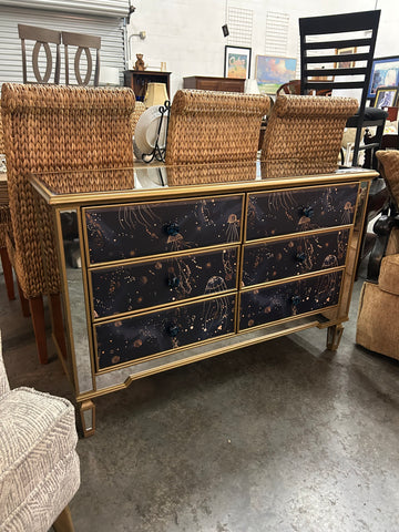 Mirrored Jellyfish 6D Cabinet 173179.