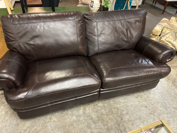 Reclining Double Loveseat Leather 157063.