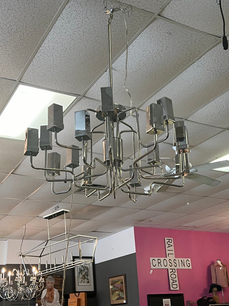 Silver Cube Chandelier 147880.