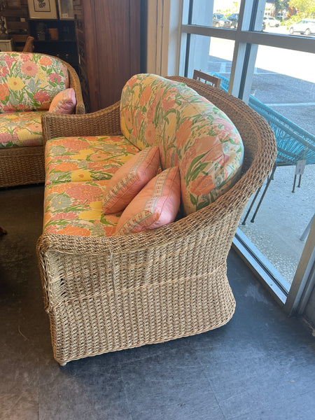 Wicker Loveseat Patio 167988.