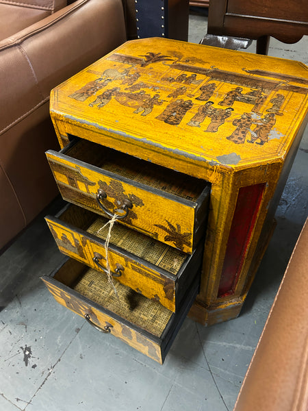 Asian Antique Handpainted Small Chest 177149.