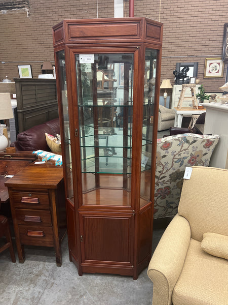 Curio Cabinet Asian Rosewood 155193.