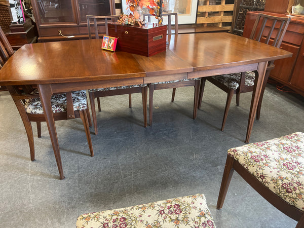 Broyhill Brazilia MCM Chairs Set 6 - 4 Side, 2 Captain 152441.