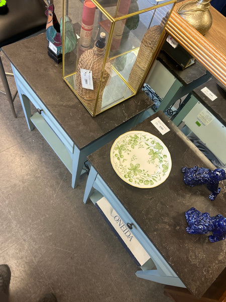 Pennsylvania H Blue Side Table (2 Available) 167193.