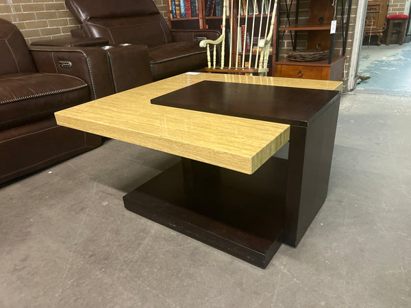Modern Dfaux Tavertine Coffee Table 168237.