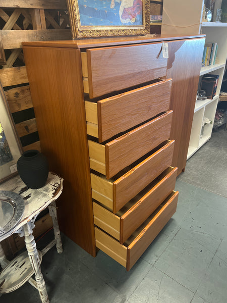 MCM-Danish Modern Teak Armoire 168111.