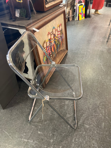 Midcentury Lucite Folding Chair 159055.
