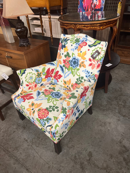 Upholstered Flower Chair 168166.