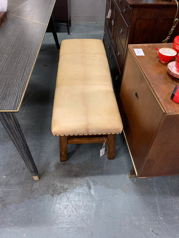 Leather Bench 160255.