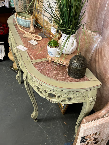 Marble Top Sofa Table 145930.