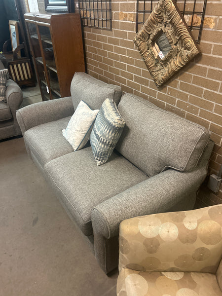 Gray Cindy Crawford Loveseat 167841.