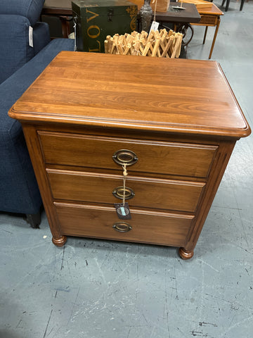 Solid Wood Nightstand 151222.