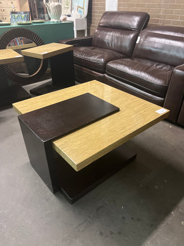 Modern Dfaux Tavertine Coffee Table 168237.