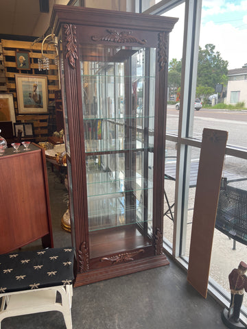 Sliding Door Curio Cabinet 153032.