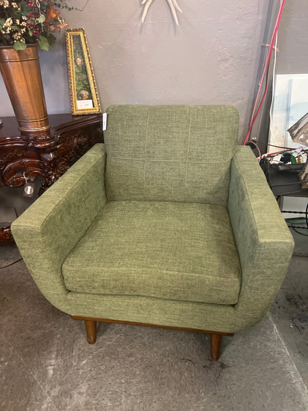 Hughes Green Microfiber Chair 174888.