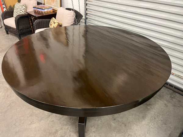 3 Leg Round Dining Table |Black| 60” - Scout & Nimble (chairs+table set price $599