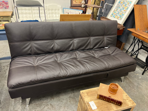 Serta Dream Convertible Leather Futon 153164.