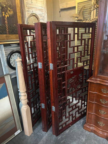 Cherrywood Room Divider 5 Panel 170604.