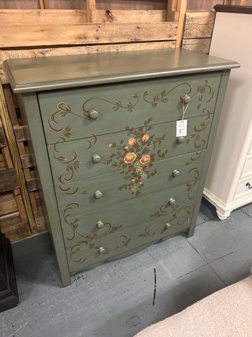 Painted Blue Chest of Drawers 160385.