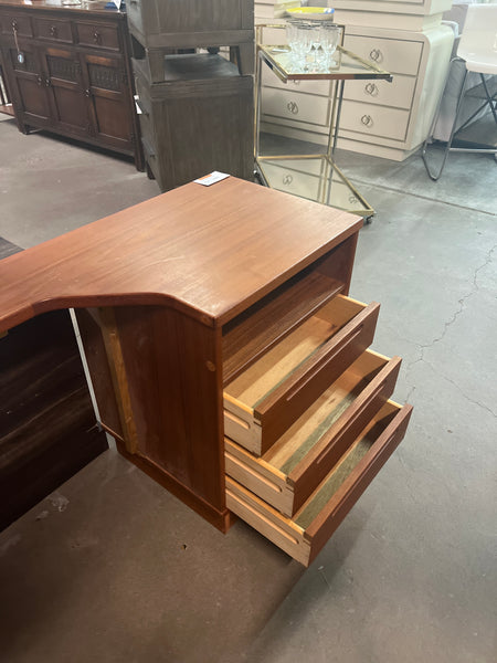 Midcentury- Teak Queen Bed 162209.