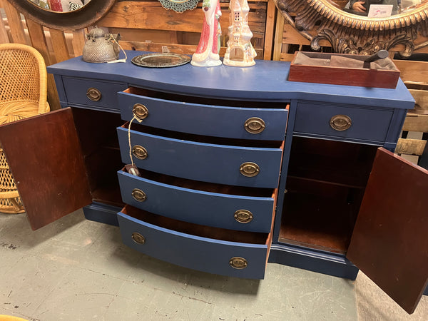 Custom Blue Buffet 62” 155916.