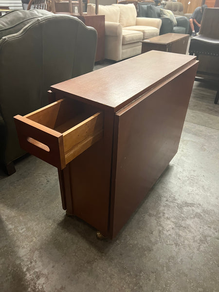 Mid-Century Teak Drop Leaf Dining Set 163793.