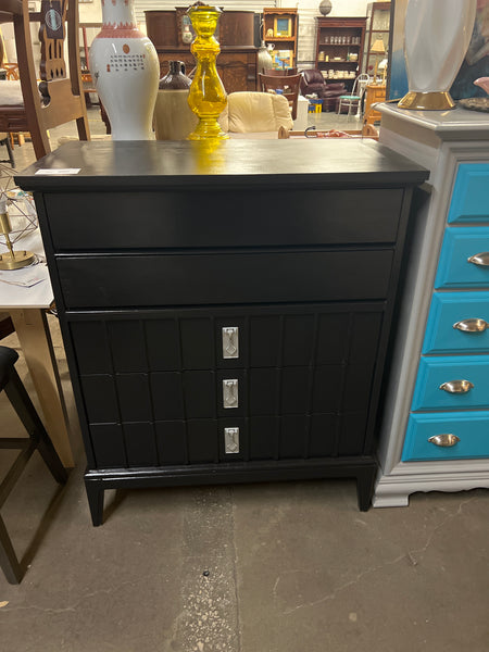 MCM Black Chest of Drawers 159623.
