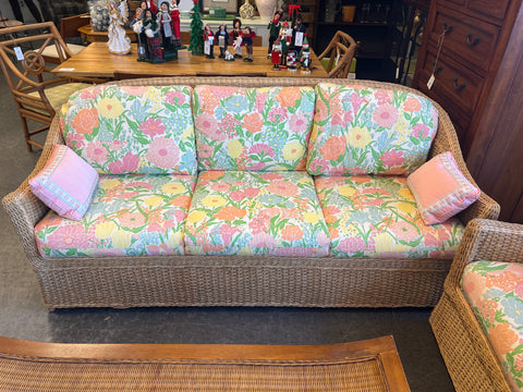 Wicker Sofa Patio 167987.