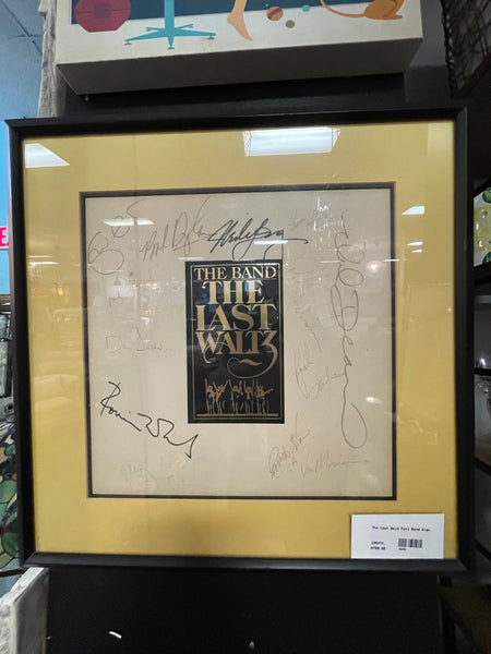 The Last Walz Full Band Signed 155474.