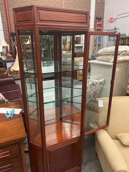 Curio Cabinet Asian Rosewood 155193.