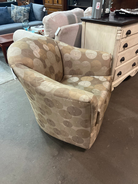 Gold Swivel Chair (2 available) 165164.