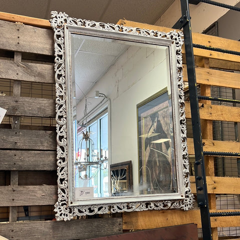 Carved Shabby Chic Mirror 145019.