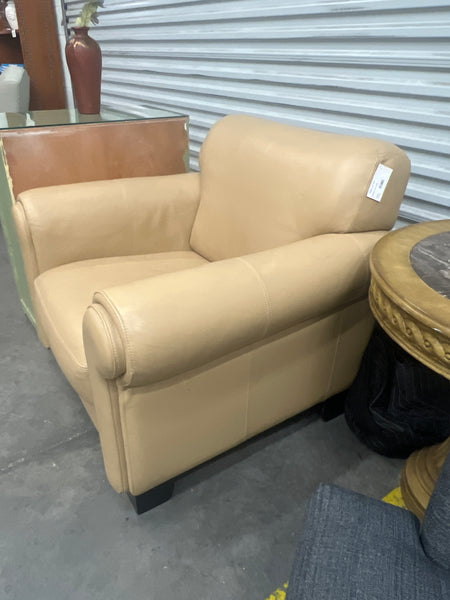 leather club chair 166433.