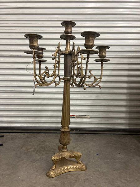 Large Brass Candleabra 153268.