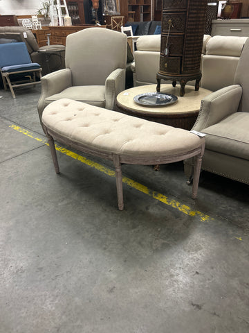 Half Moon French Ottoman 166090.