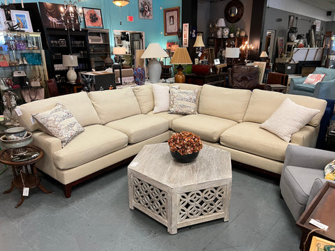 Havertys Beige Sectional | 147534.