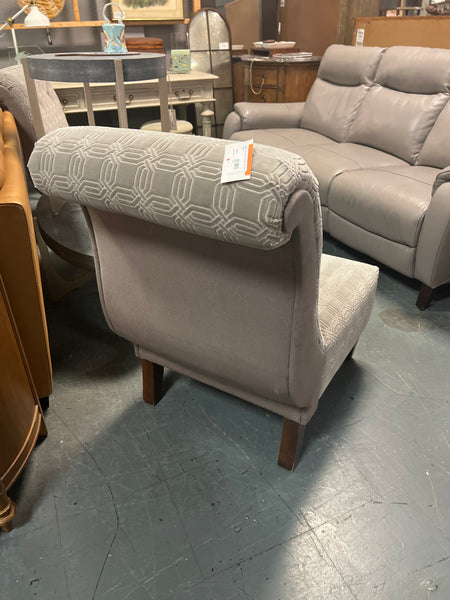 Grey Armless Evangelina Chair (2 available) 167537.