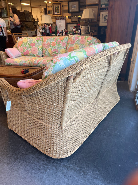 Wicker Loveseat Patio 167988.