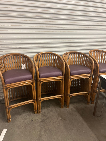 Bamboo Barstool 31” Seat Height 162612.