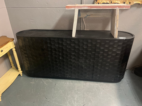 Black Modern Console Cabinet 168895.