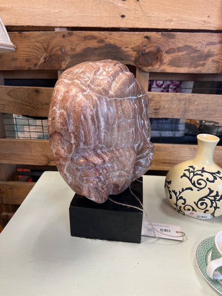 Carved Marble Head Statue 167650.