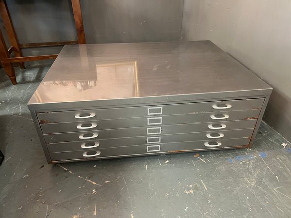 Grey Flat File Coffee Table 156143.