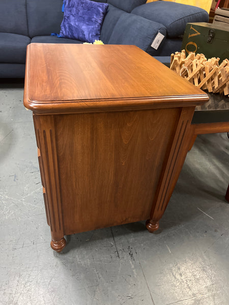 Solid Wood Nightstand 151222.