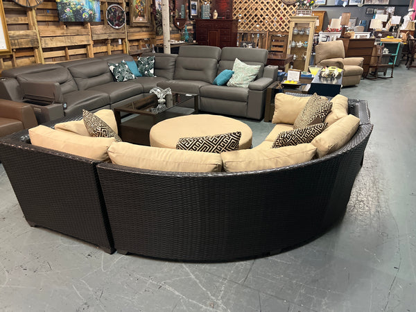 4 Piece Curved Patio Set 165870.